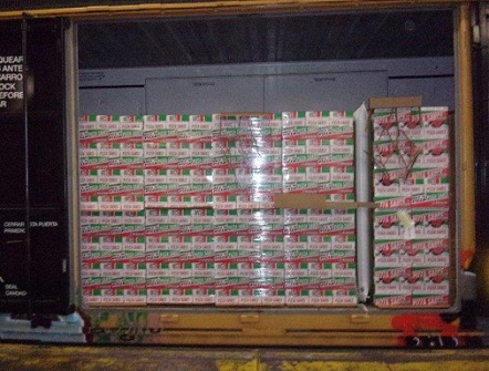 Proper securement of case goods